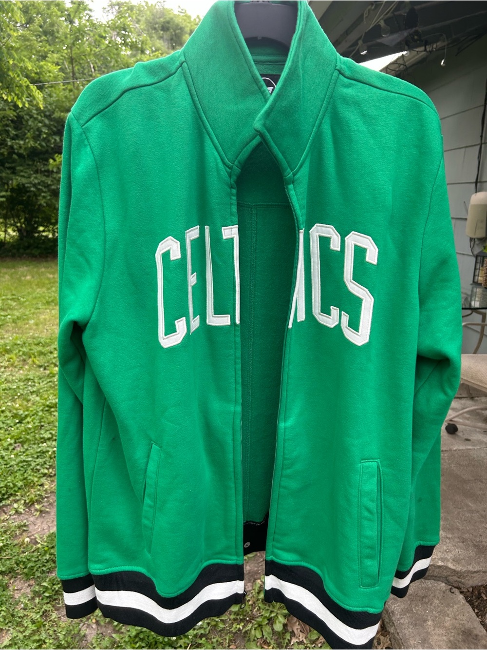 Green CELTICS Team Zip-Up Jacket